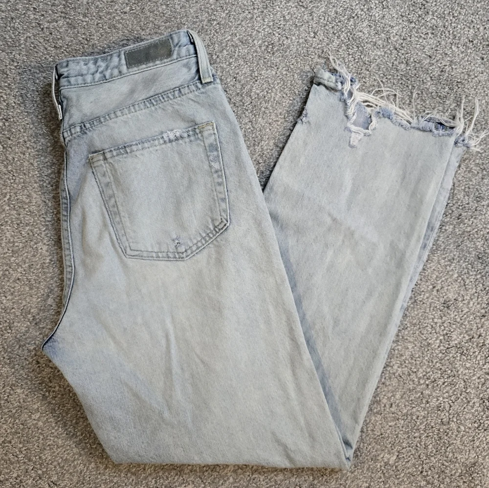 Ag Adriano Goldschmied The Phoebe Vintage High Waisted Tapered Leg Size 28R - Picture 1 of 10